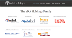 Desktop Screenshot of edotholdings.com